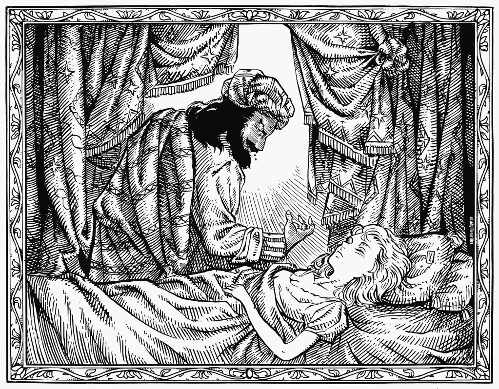 Othello and Desdemona