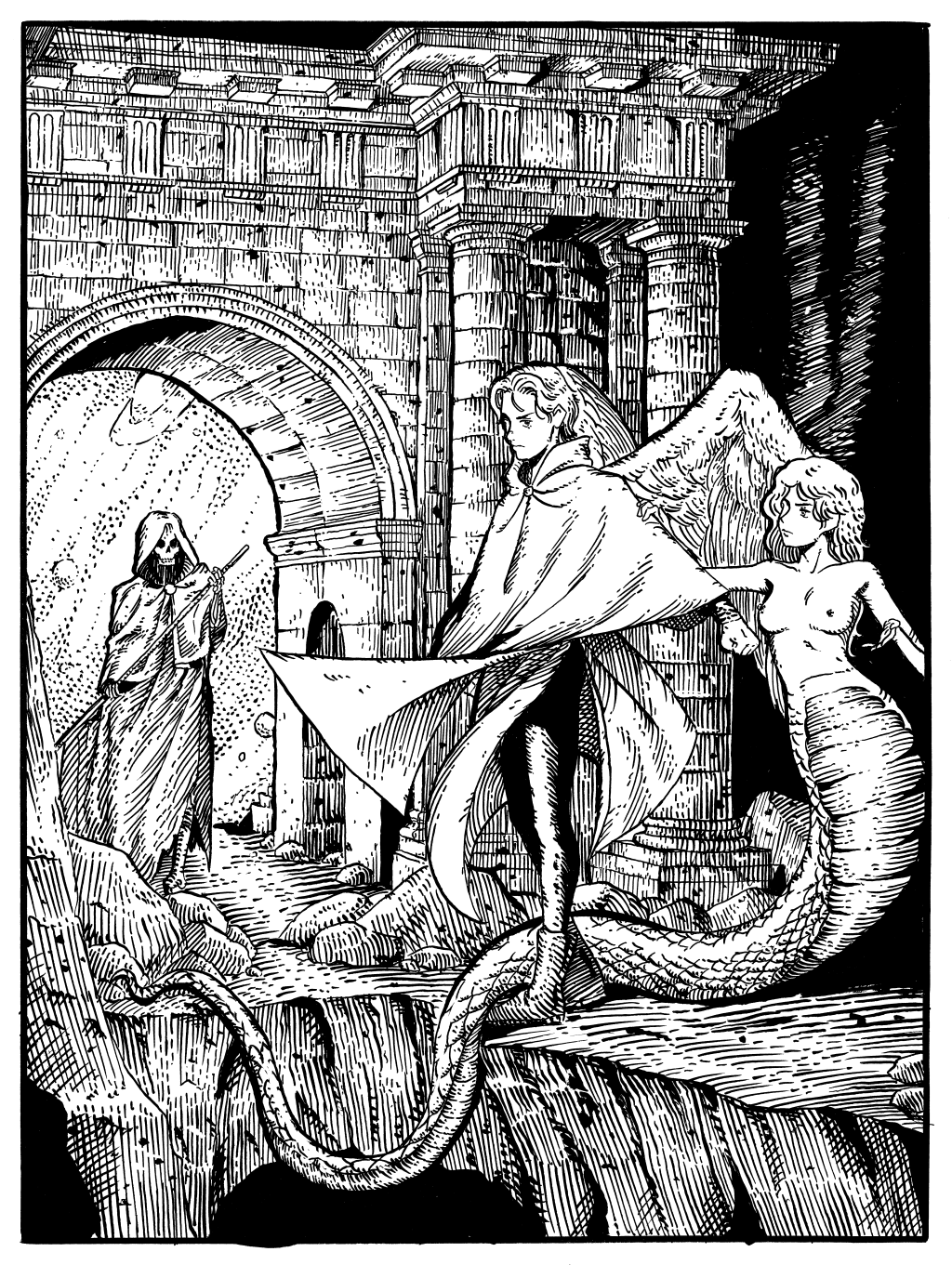 Satan meets Sin &&nbsp;Death