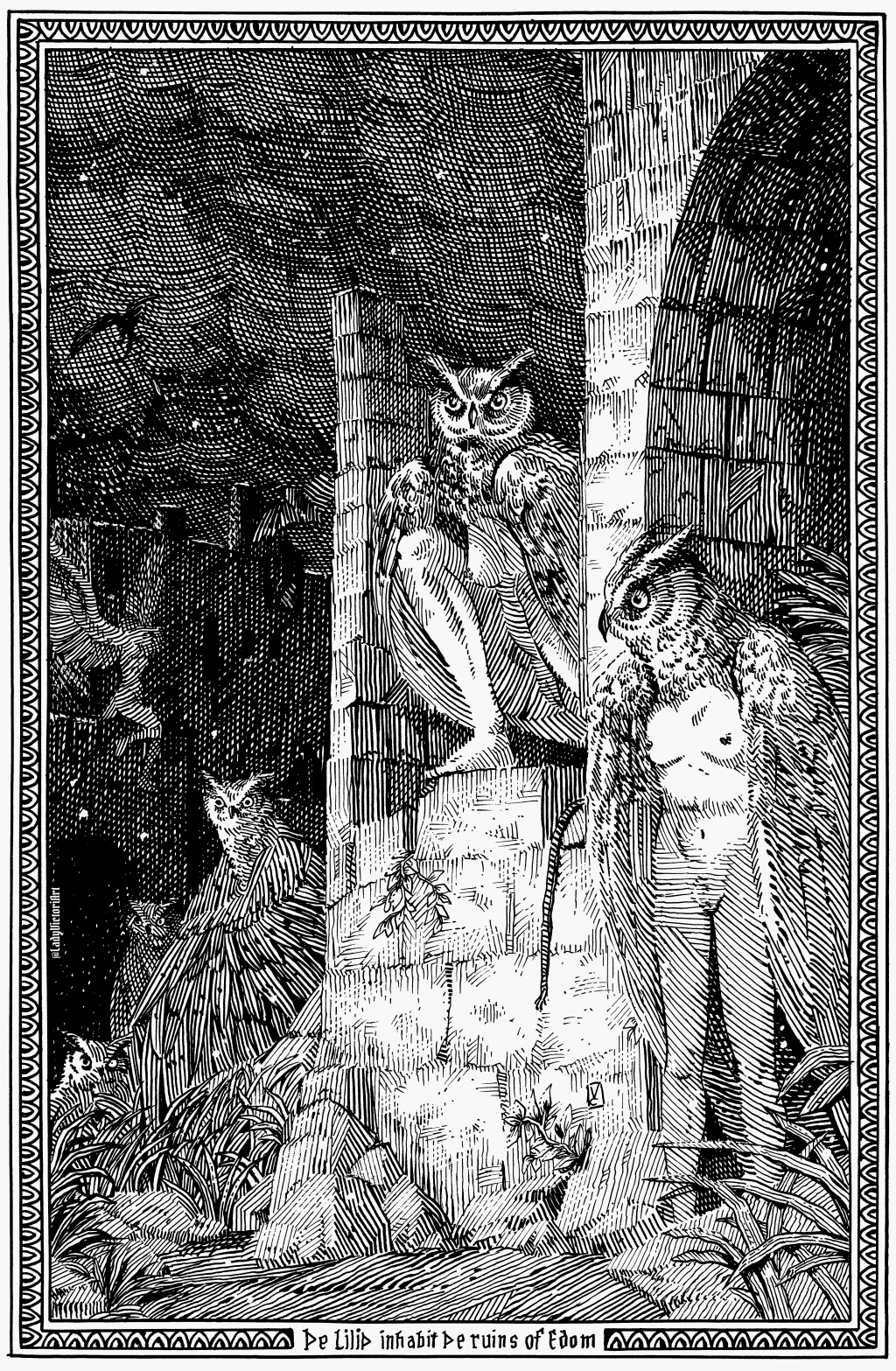 The Lilith Inhabit the Ruins of&nbsp;Edom
