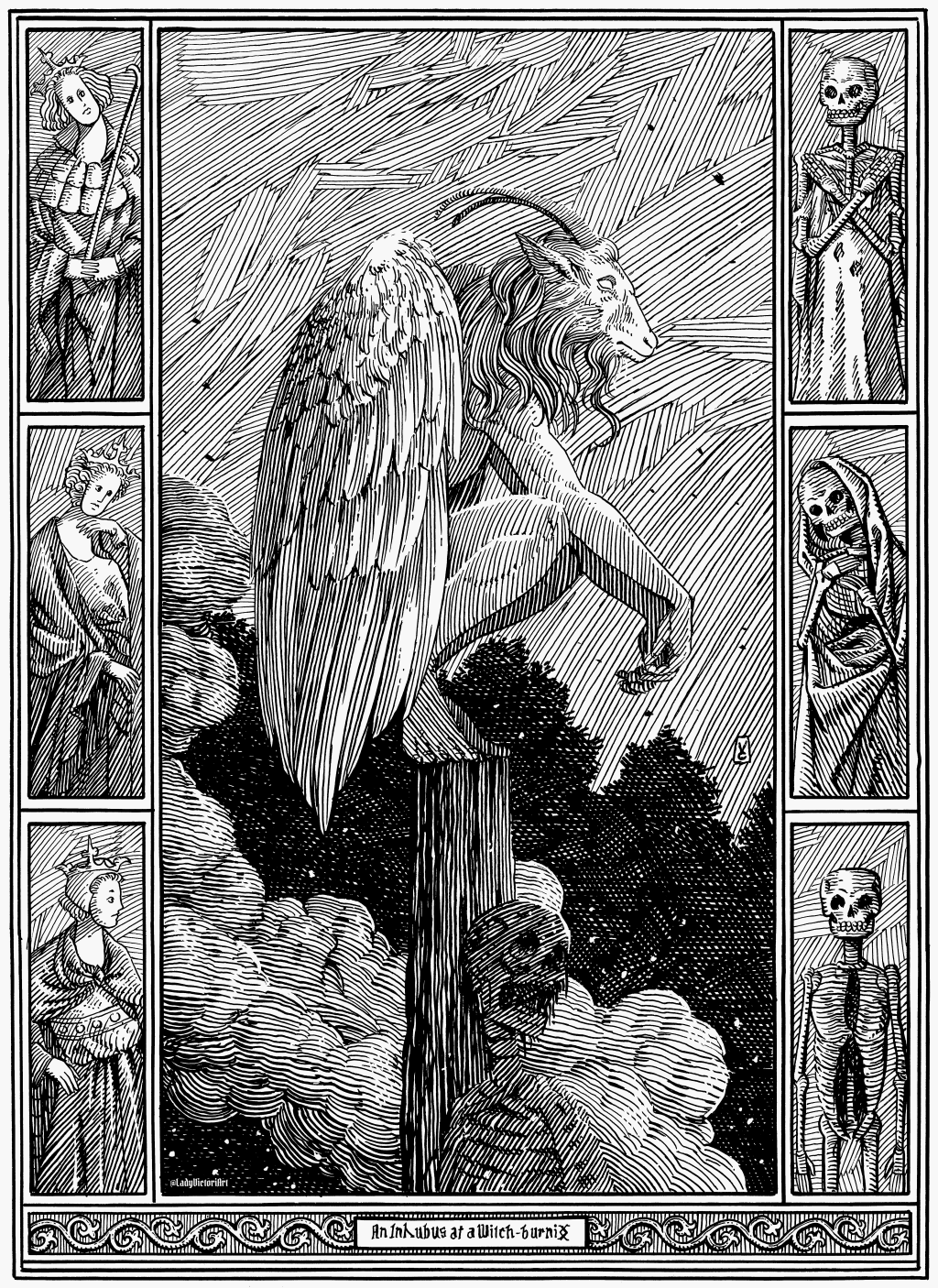 An Incubus at a&nbsp;witch-burning